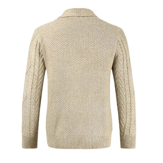 Herre Cardigan Jakke i 100% Cashmere med Avslappet Passform 2