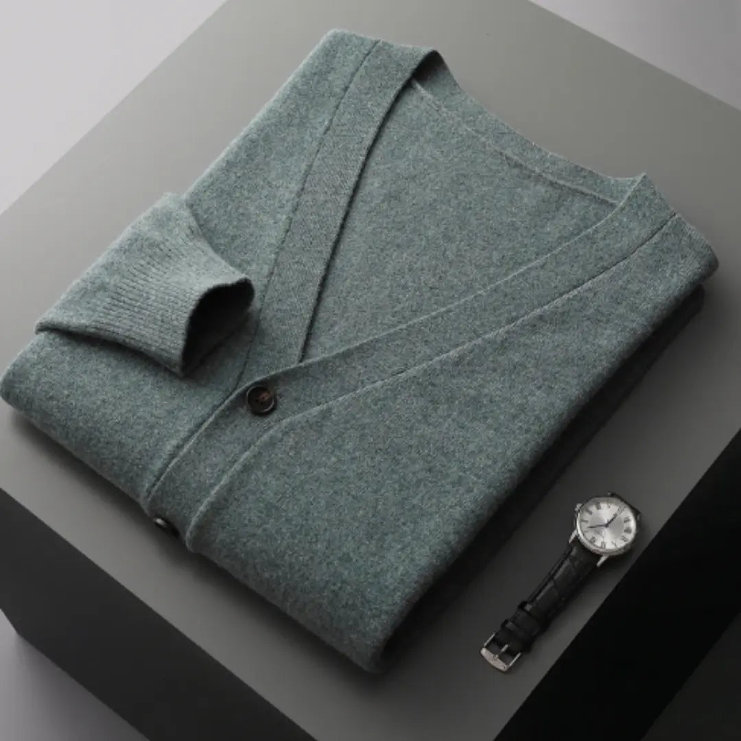 Herre Cardigan i Tidløs Design 1