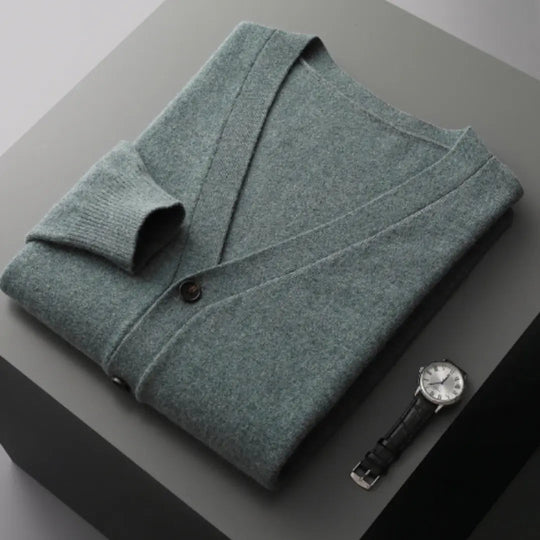Herre Cardigan i Tidløs Design 1