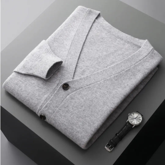 Herre Cardigan i Tidløs Design 10