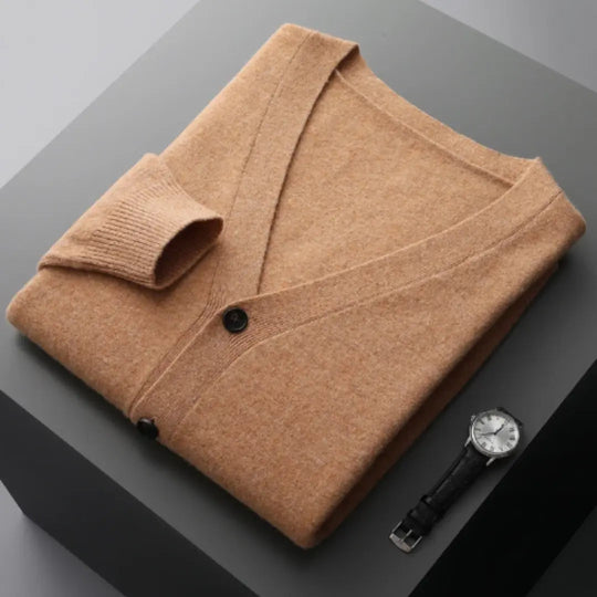 Herre Cardigan i Tidløs Design 11