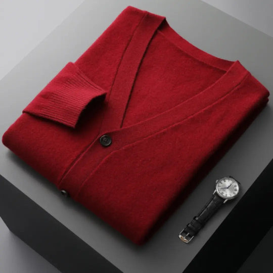 Herre Cardigan i Tidløs Design 14
