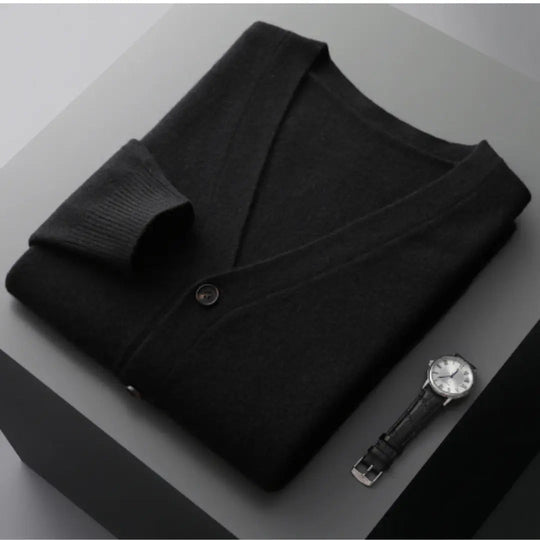 Herre Cardigan i Tidløs Design 15