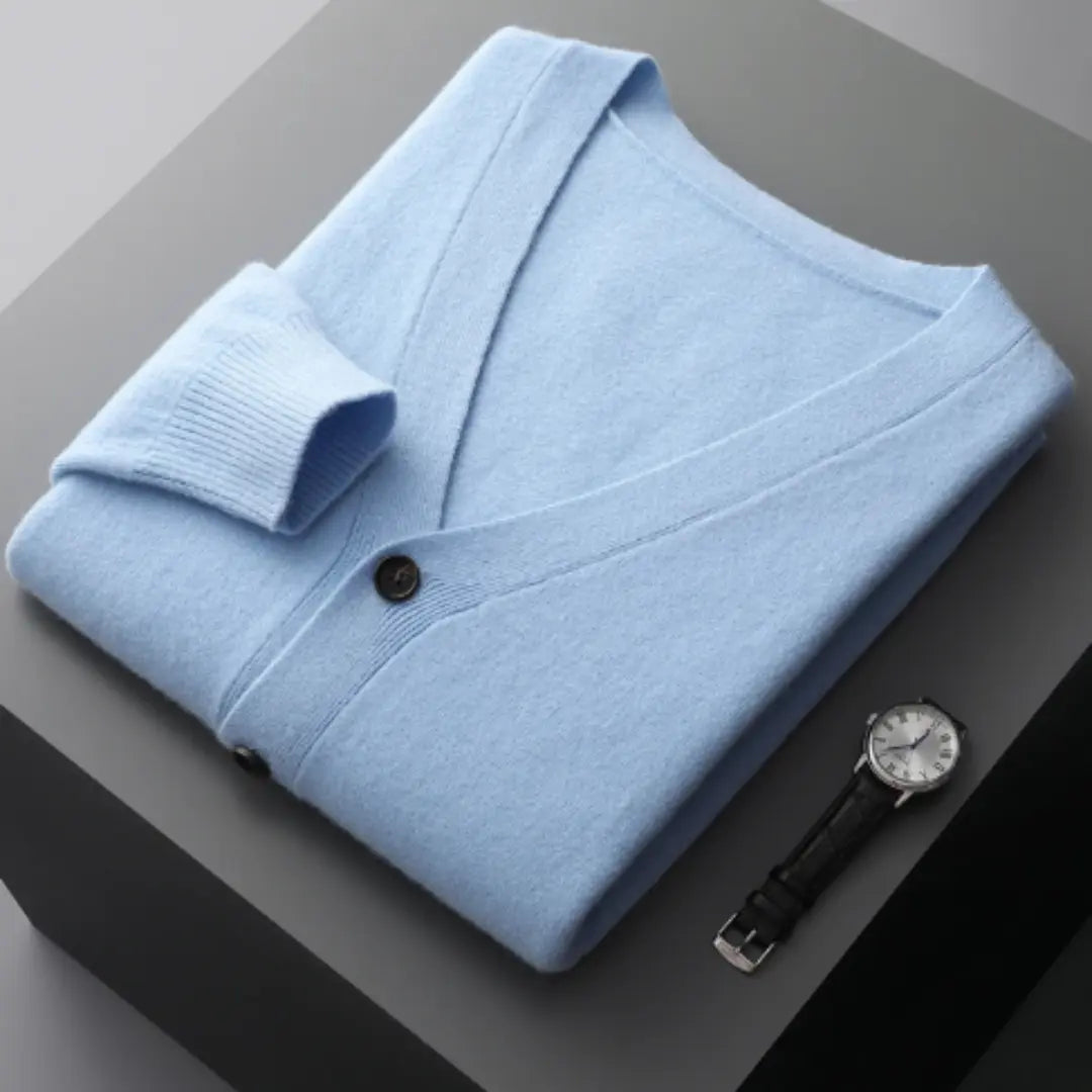 Herre Cardigan i Tidløs Design 16