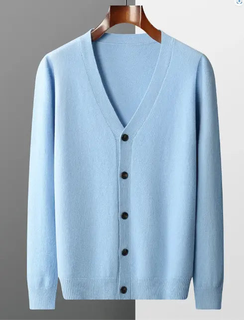 Herre Cardigan i Tidløs Design 7