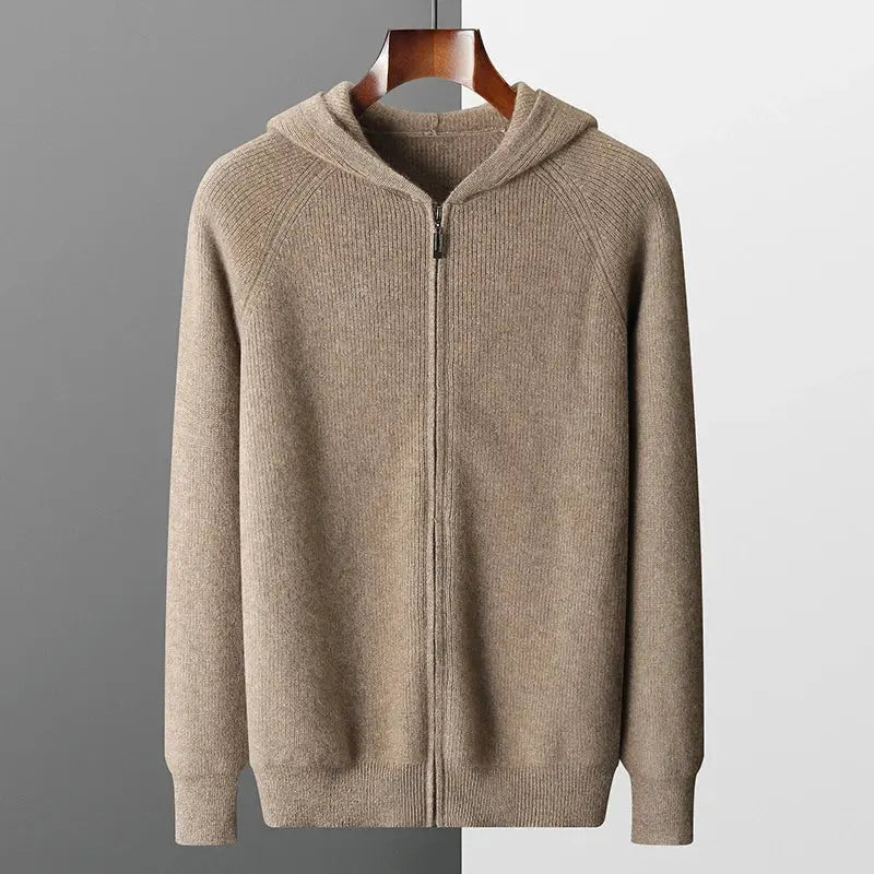 Herre Cardigan med Polokrage 3