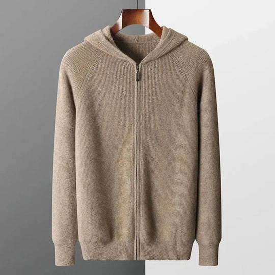 Herre Cardigan med Polokrage 3