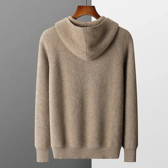 Herre Cardigan med Polokrage 4