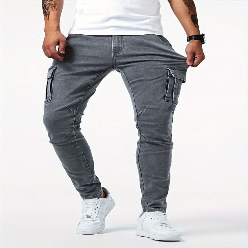 Herre Cargo Jeans Slim Fit 6