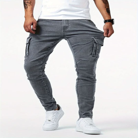 Herre Cargo Jeans Slim Fit 6