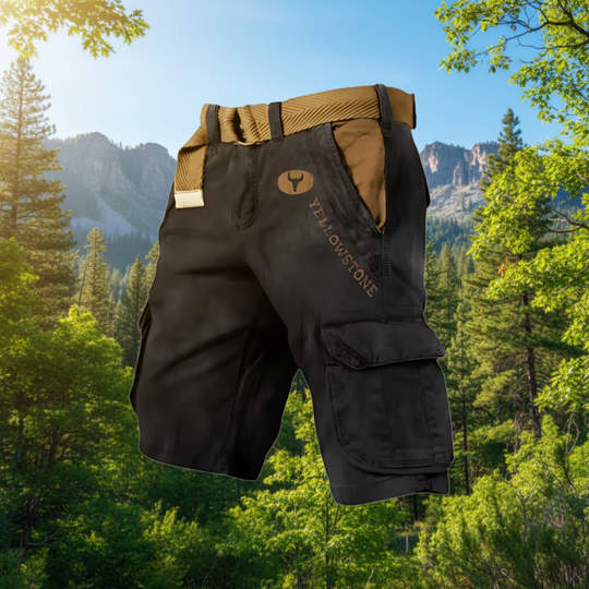 Herre Cargo Shorts Funksjonell Design 3