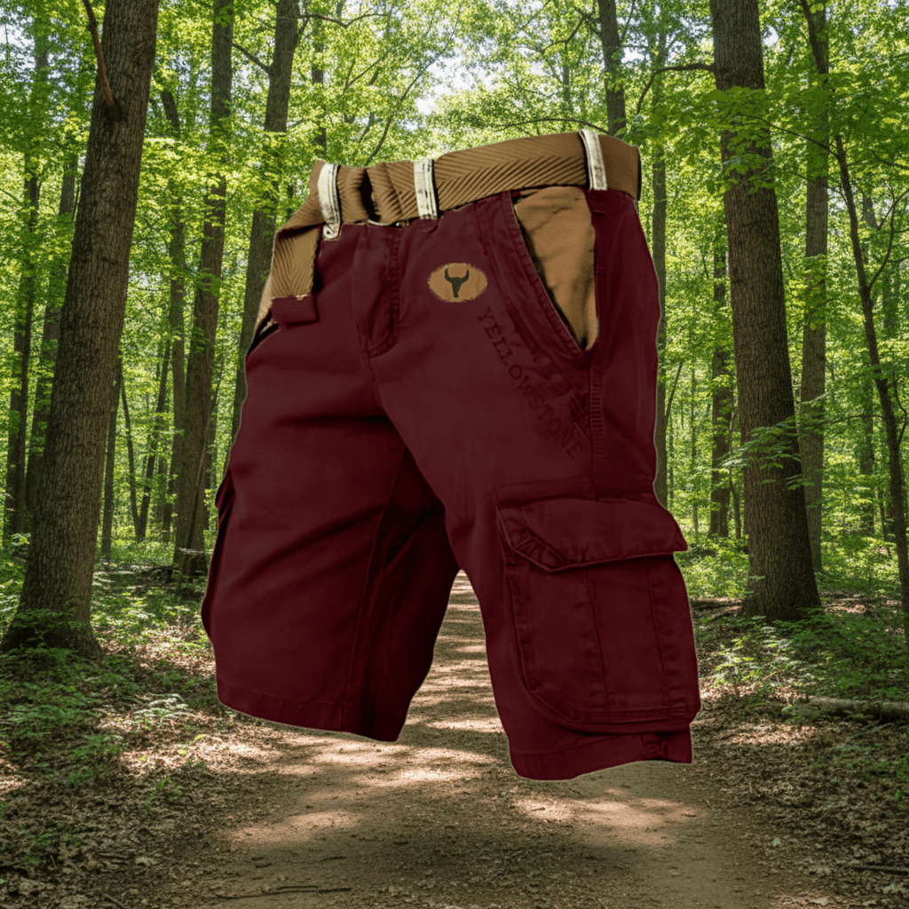 Herre Cargo Shorts Funksjonell Design 6