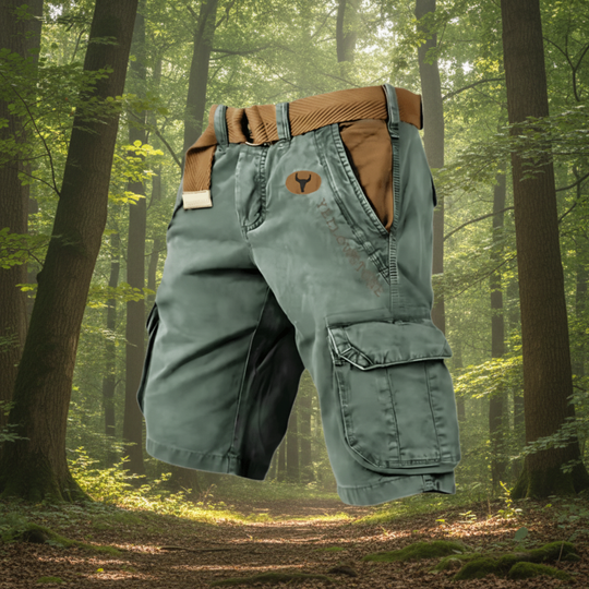 Herre Cargo Shorts Funksjonell Design 8