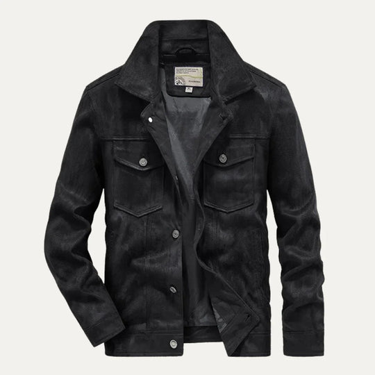 Herre Cargojakke Vintage Stil Uformell 3