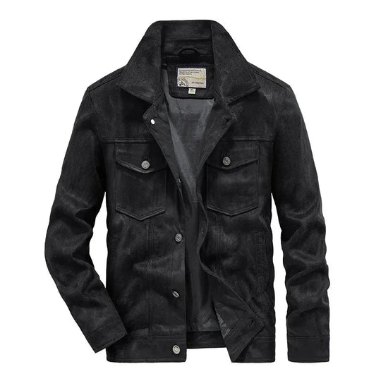 Herre Cargojakke Vintage Stil Uformell 8
