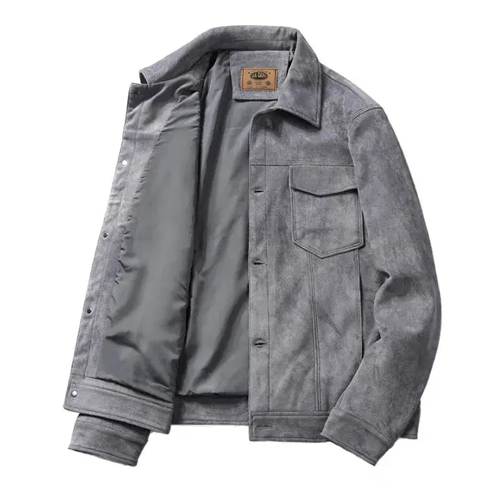 Herre Casual Jakke i Kamouflage Stilren Design 0