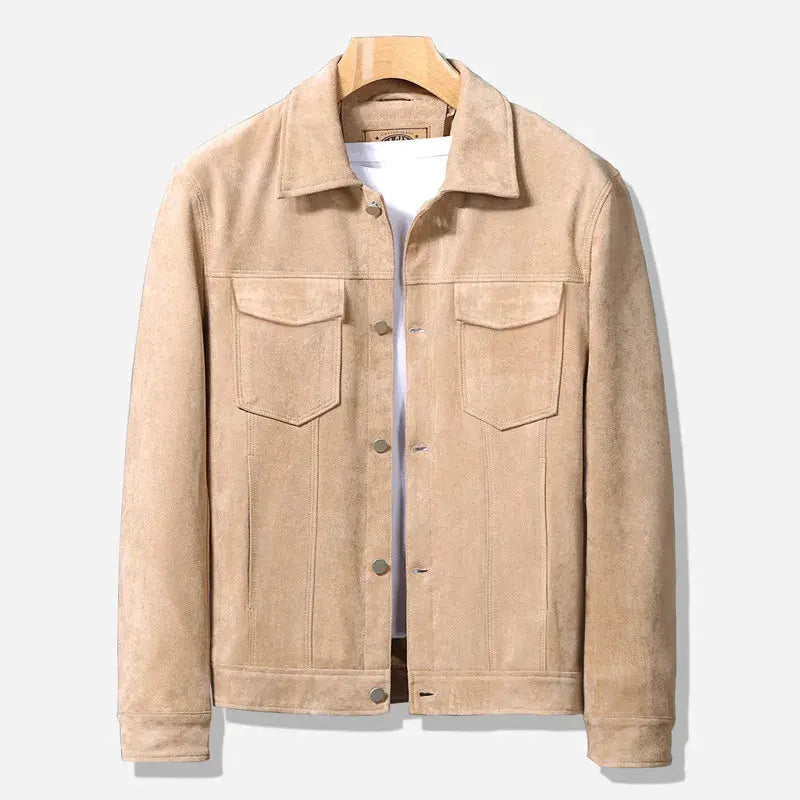 Herre Casual Jakke i Kamouflage Stilren Design 2