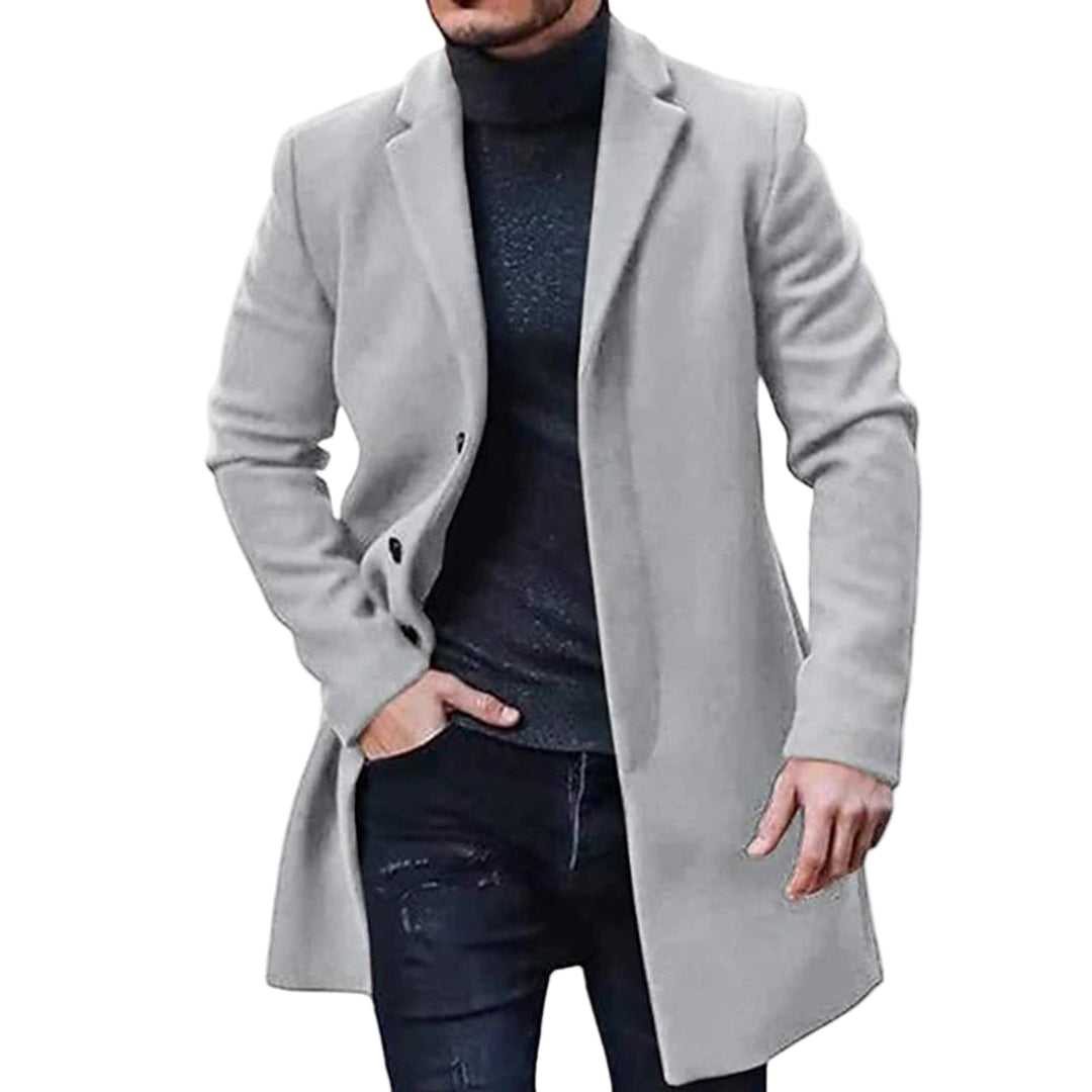 Herre Casual Vinterjakke Stilig Design 0