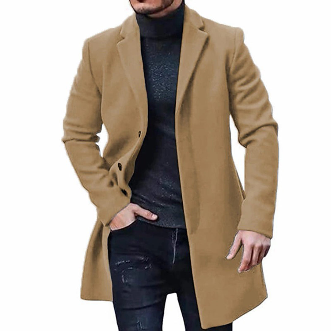 Herre Casual Vinterjakke Stilig Design 5