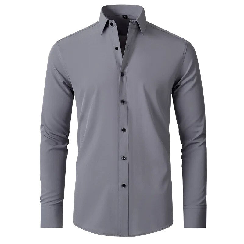 Herre Chemise Business Elastisk 8