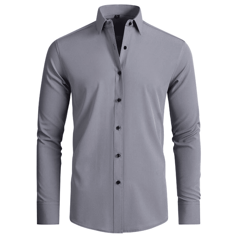 Herre Chemise Moderne Stretch Stoff 10