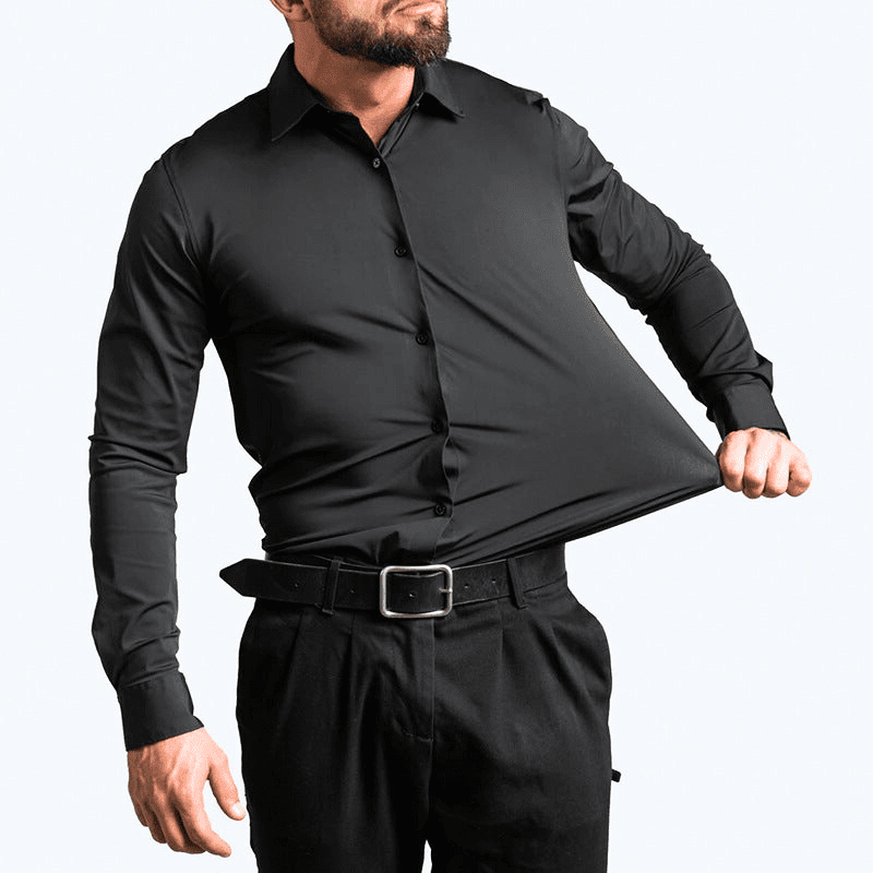 Herre Chemise Stretch Moderne 1
