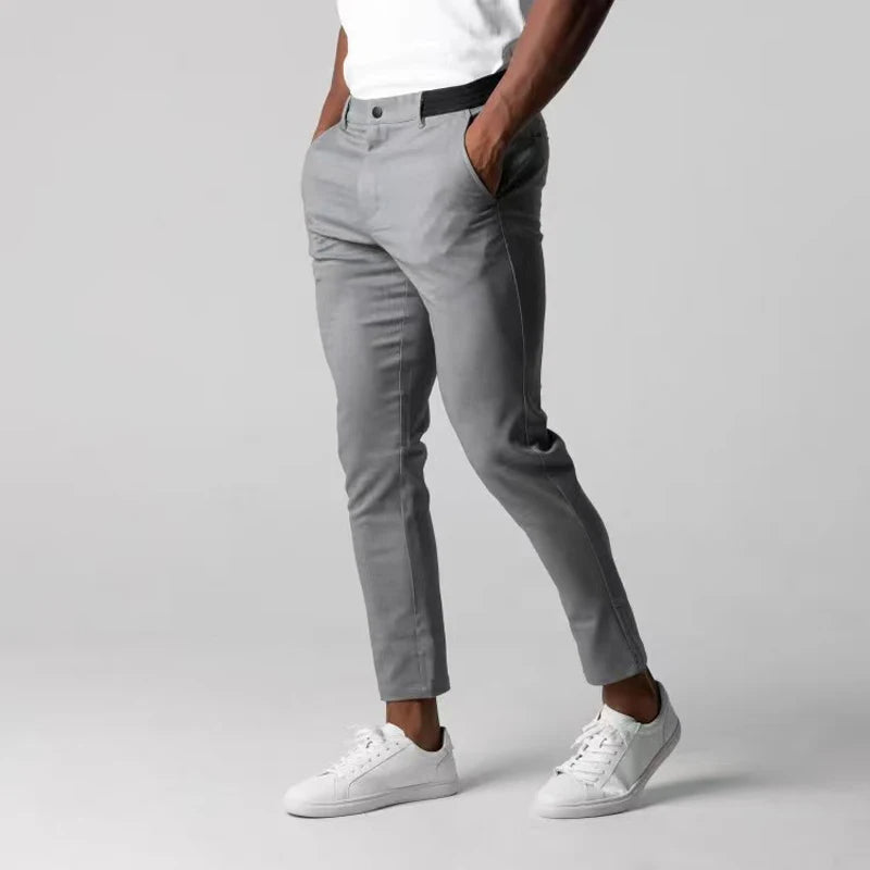 Herre Chinos med Stretch og Moderne Design 2