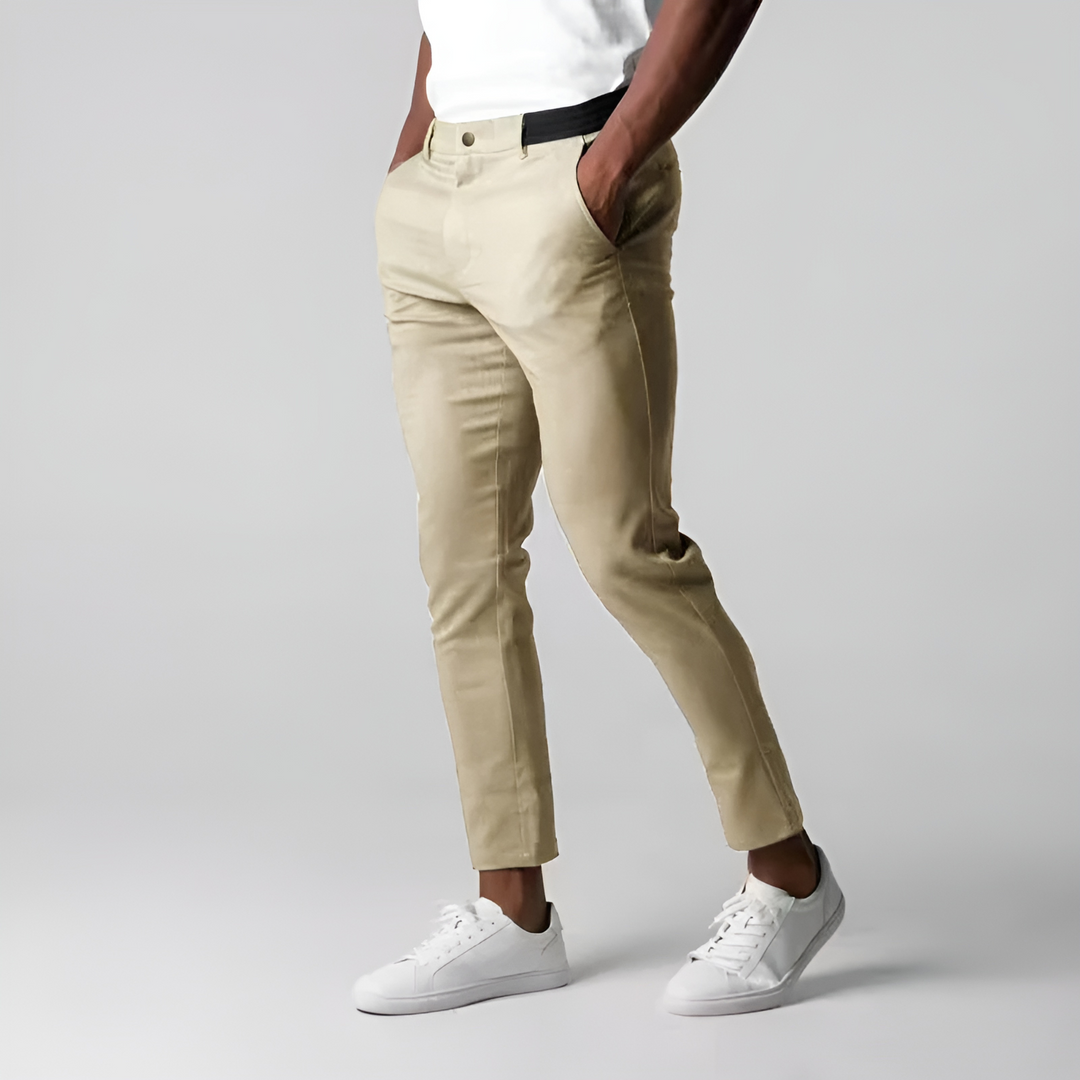 Herre Chinos med Stretch og Moderne Design 3