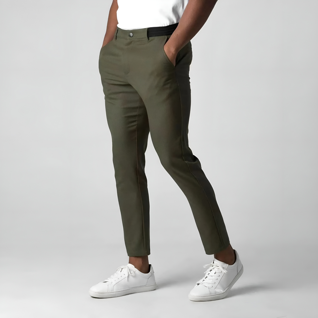 Herre Chinos med Stretch og Moderne Design 4