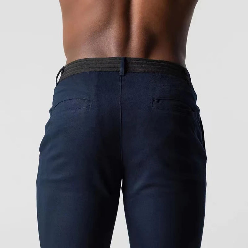 Herre Chinos med Stretch og Moderne Design 6