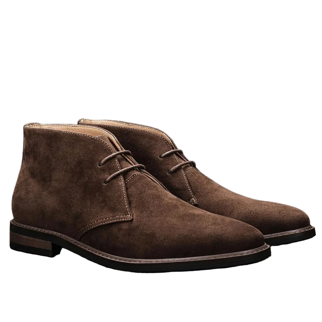 Herre Chukka Støvler i Mocka Minimalistisk Design 0