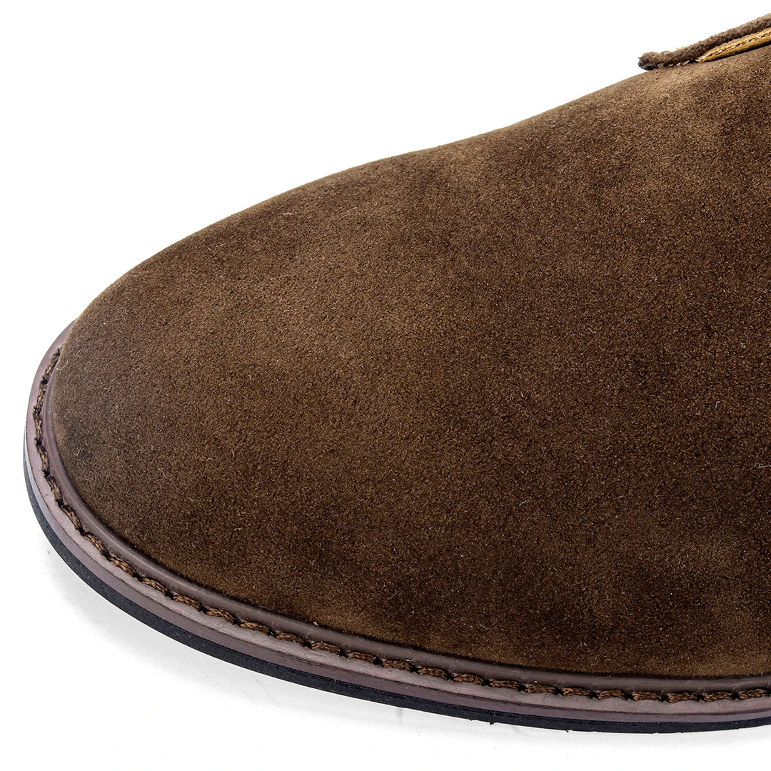 Herre Chukka Støvler i Mocka Minimalistisk Design 8