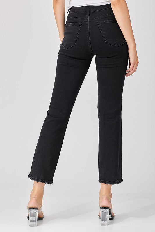Herre Denim Bukser Slitt Svart 3