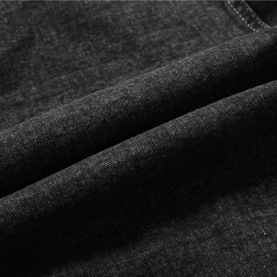 Herre Denimjakke Fleecefôret 6