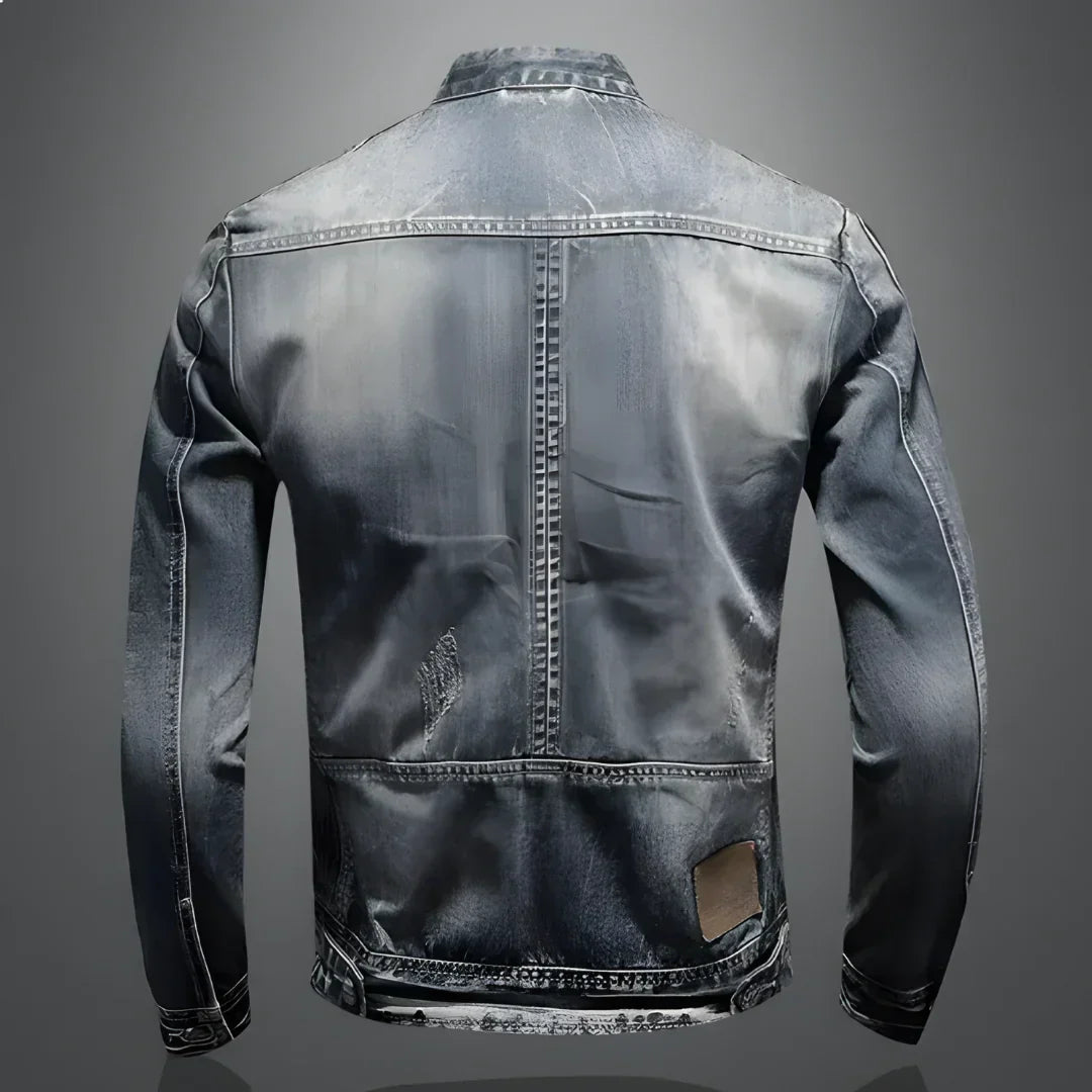 Herre Denimjakke for Vinterbruk 1