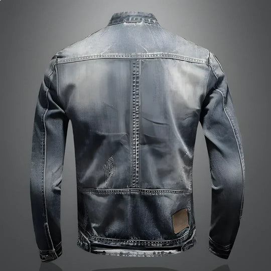 Herre Denimjakke for Vinterbruk 1