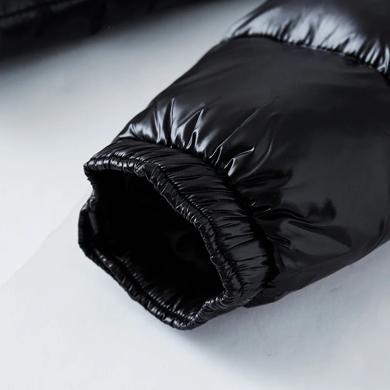 Herre Down Jacket Med Justerbar Hette 3