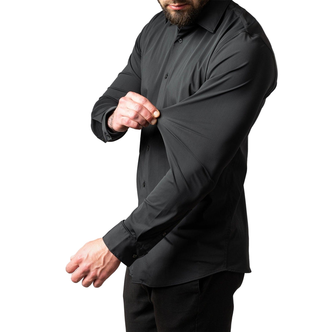 Herre Dresskjorte med Stretch og Uten Stryking 0