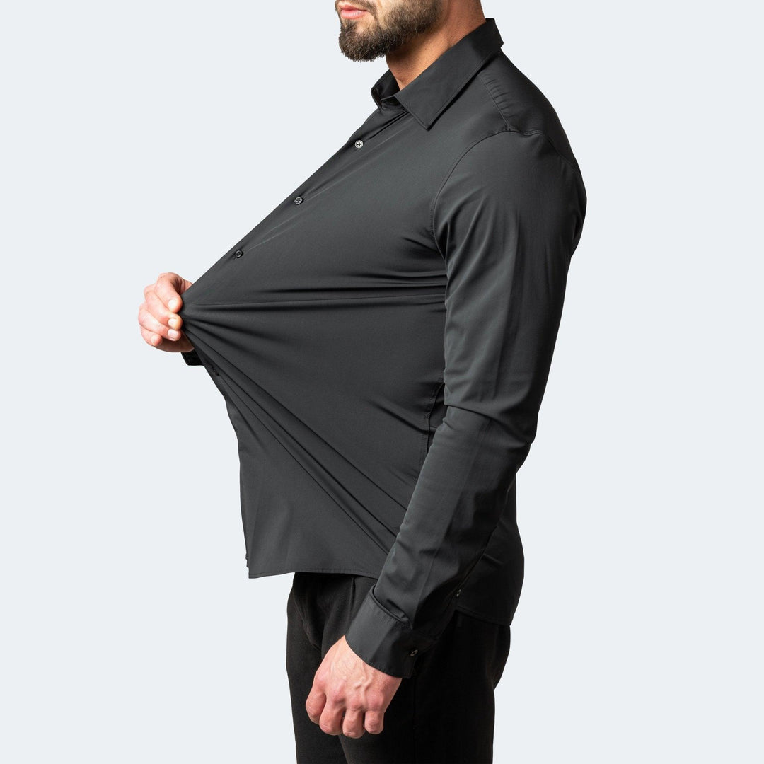 Herre Dresskjorte med Stretch og Uten Stryking 1