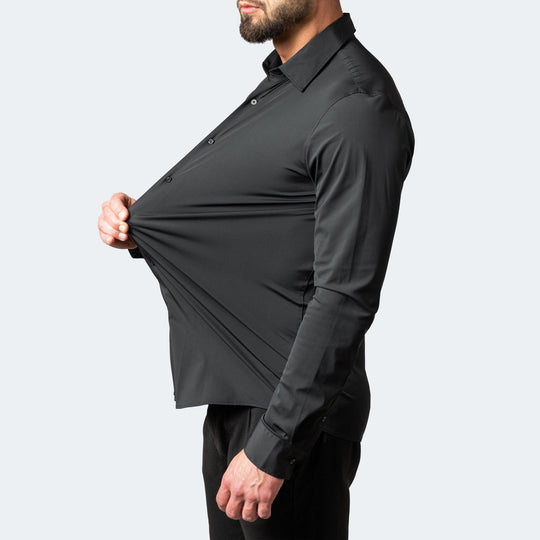 Herre Dresskjorte med Stretch og Uten Stryking 1
