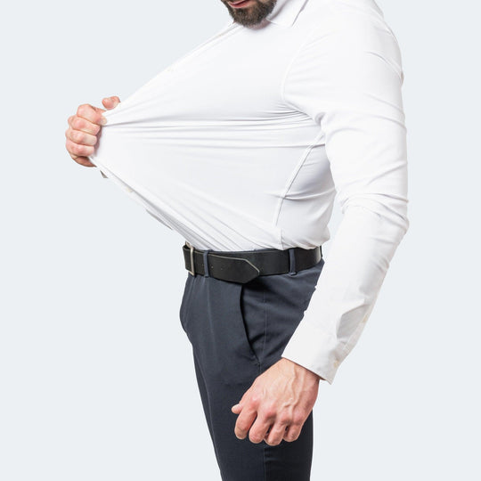 Herre Dresskjorte med Stretch og Uten Stryking 2