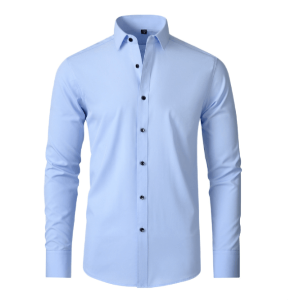 Herre Dresskjorte med Stretch og Uten Stryking 7