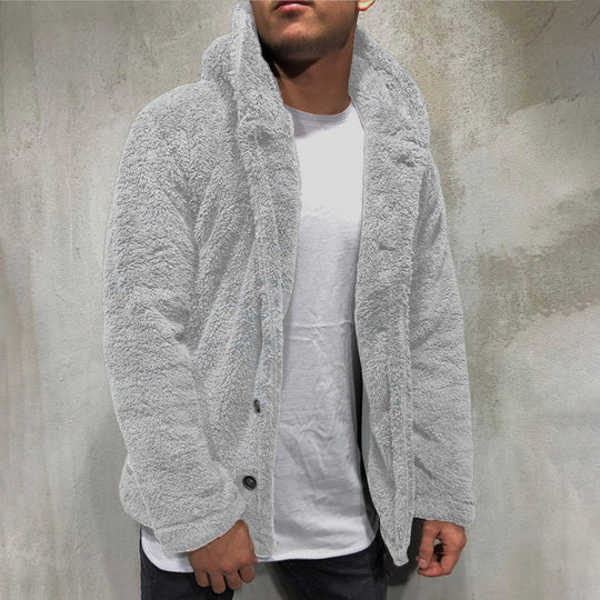 Herre Fleecejakke Casual 6