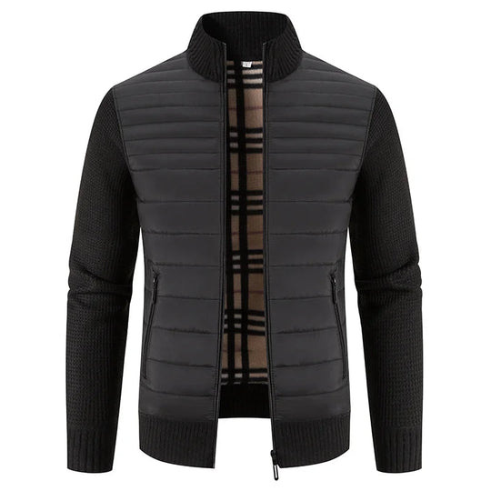 Herre Fleecejakke Modern Design Varmt Fleecefôr 1