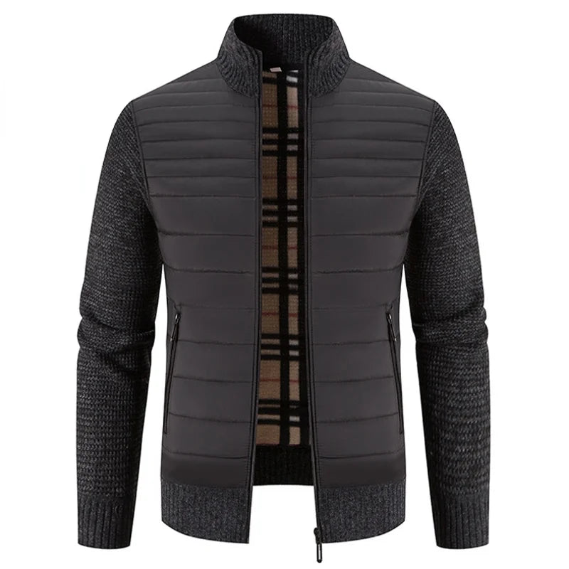 Herre Fleecejakke Modern Design Varmt Fleecefôr 2