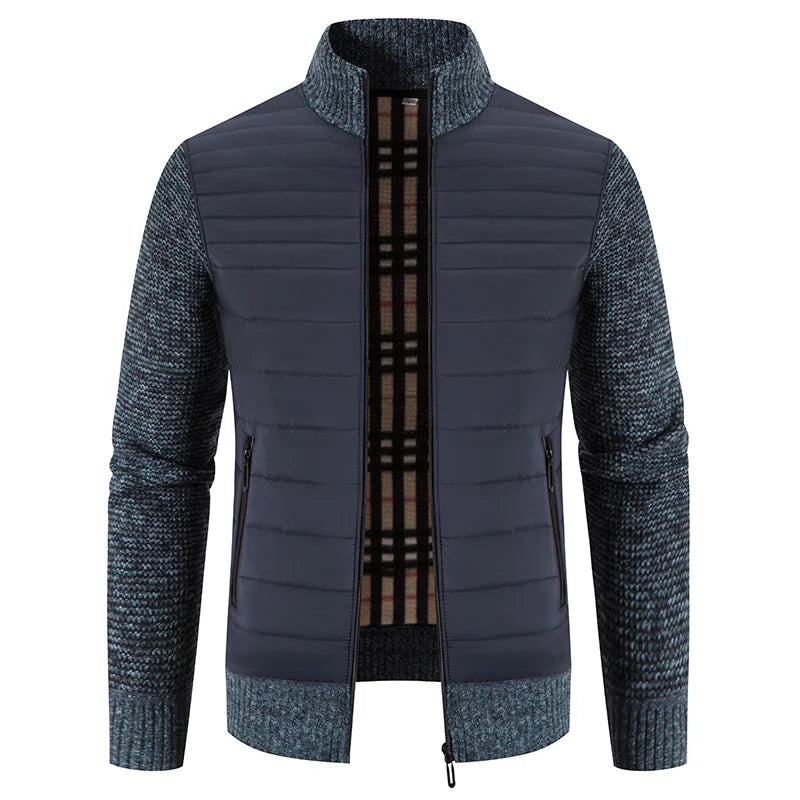 Herre Fleecejakke Modern Design Varmt Fleecefôr 9