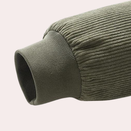 Herre Fløyelsjakke Retro Stil 4