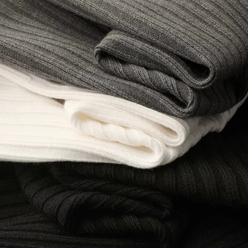 Herre Genser Half Zip Med Polokrage - Stilig og Allsidig 4