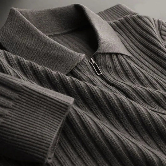 Herre Genser Half Zip Med Polokrage - Stilig og Allsidig 6