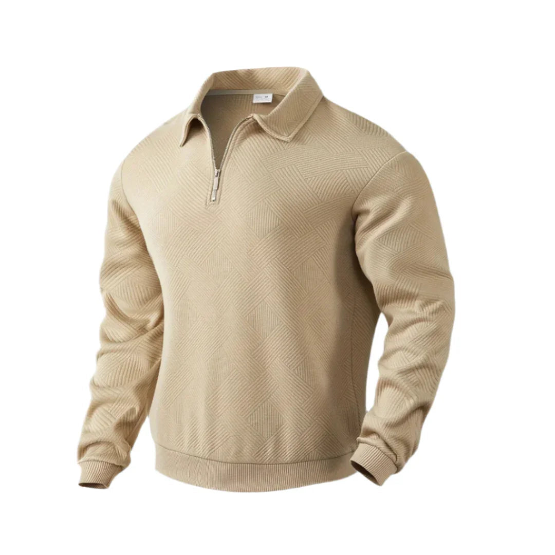Herre Genser Half Zip Stilig Modern Casual 0